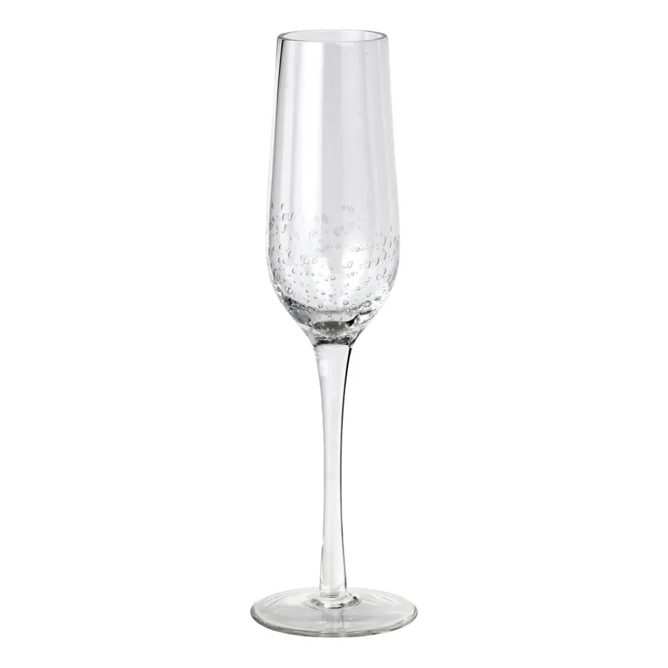Broste Copenhagen Bubble champagne glass, 20 cl Transparent