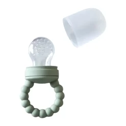 Children's Tableware^Jack o Juno Bubble Flavored Pacifier, Sage Green