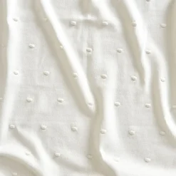 Online Jack o Juno Bubble knitted baby blanket 80x100 cm, Pearl White