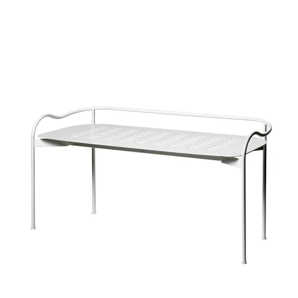 New SMD Design Bubble Outdoor bench, White