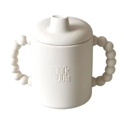 Sale Jack o Juno Bubble sippy cup 15 cl, Cream Beige