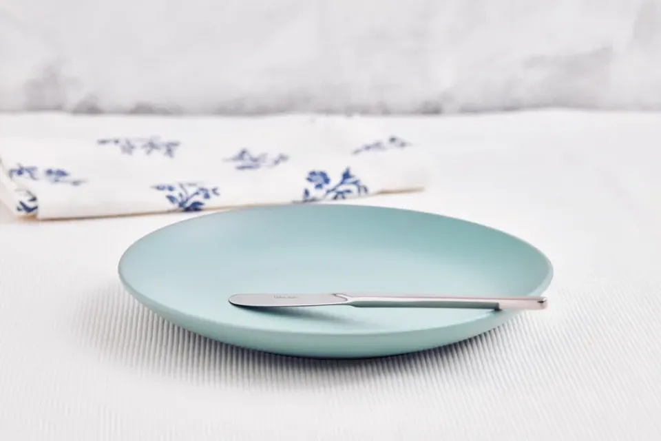 Sale Robert Welch Bud Bright butter knife, Stainless steel Silver-coloured