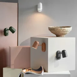 Northern Buddy wall lamp, Dark Grey