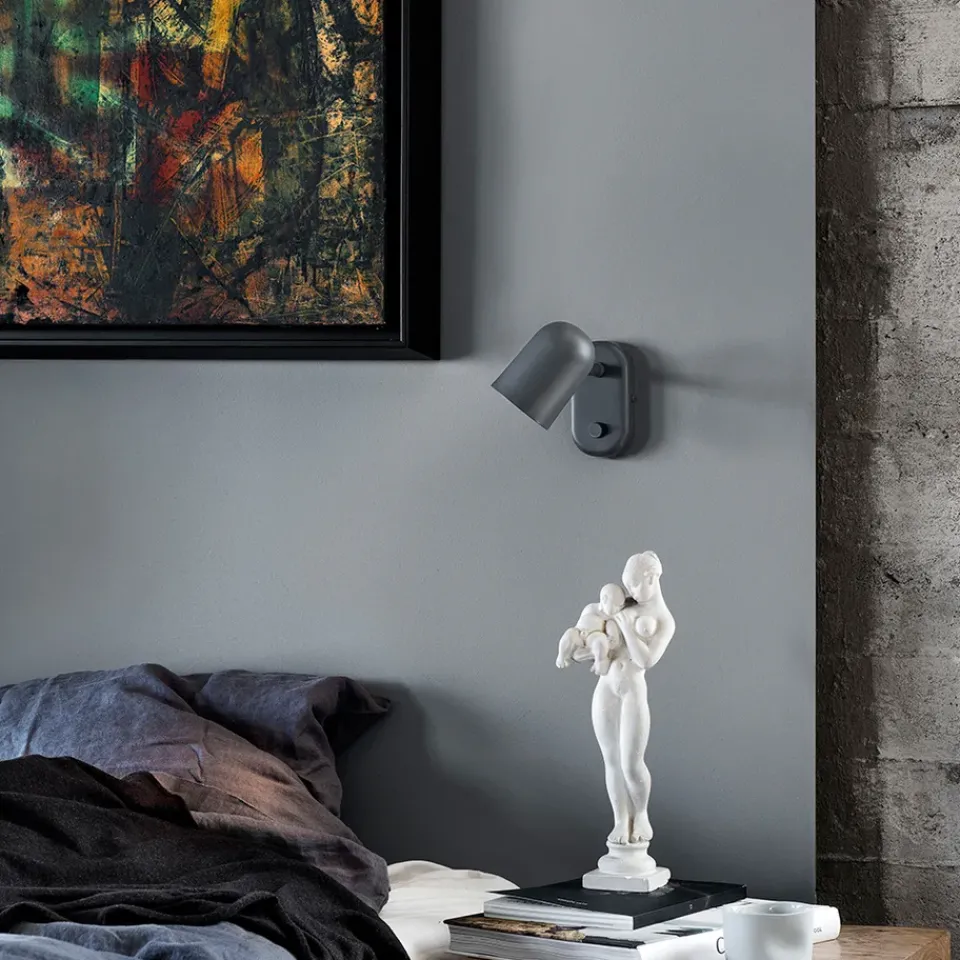 Northern Buddy wall lamp, Dark Grey