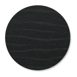 Coasters^LIND DNA Buffalo coaster circle, Black