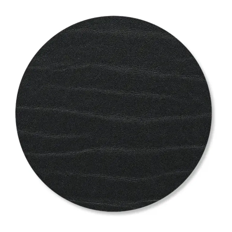 Coasters^LIND DNA Buffalo coaster circle, Black