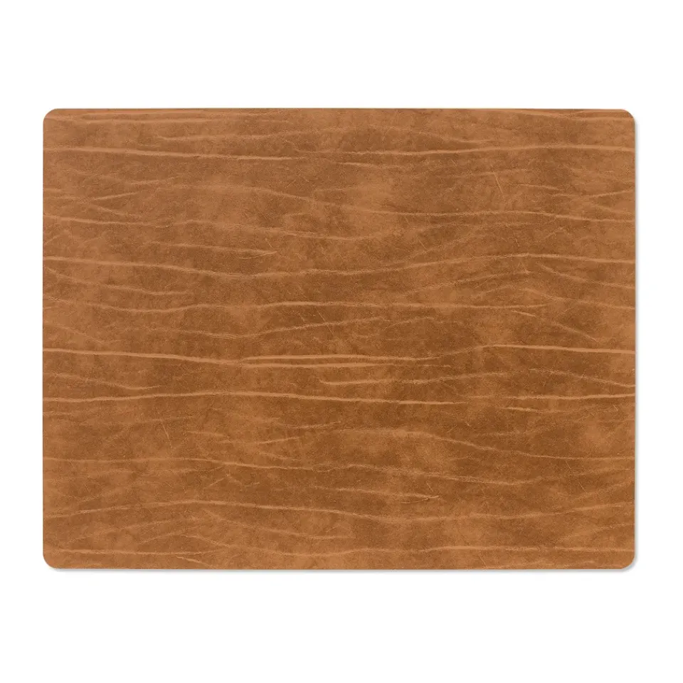 Discount LIND DNA Buffalo placemat reversible square 1 pcs, black-nature BrownBlack