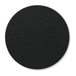 Coasters^LIND DNA Bull coaster circle, Black
