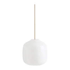 Online HAY Buoy pendant lamp Ø20 cm, Opal glass-beton grey WhiteGrey