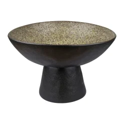 Salad Bowls^Mette Ditmer By Hand bowl on foot Ø31.5x20 cm, Sand Beige