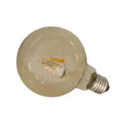By Rydéns Filament light bulb E27 LED glob, Ø 9.5 cm. Transparent