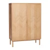 Display & Glass Cabinets|Display & Glass Cabinets^Hübsch Cabinet 100x140 cm, Nature