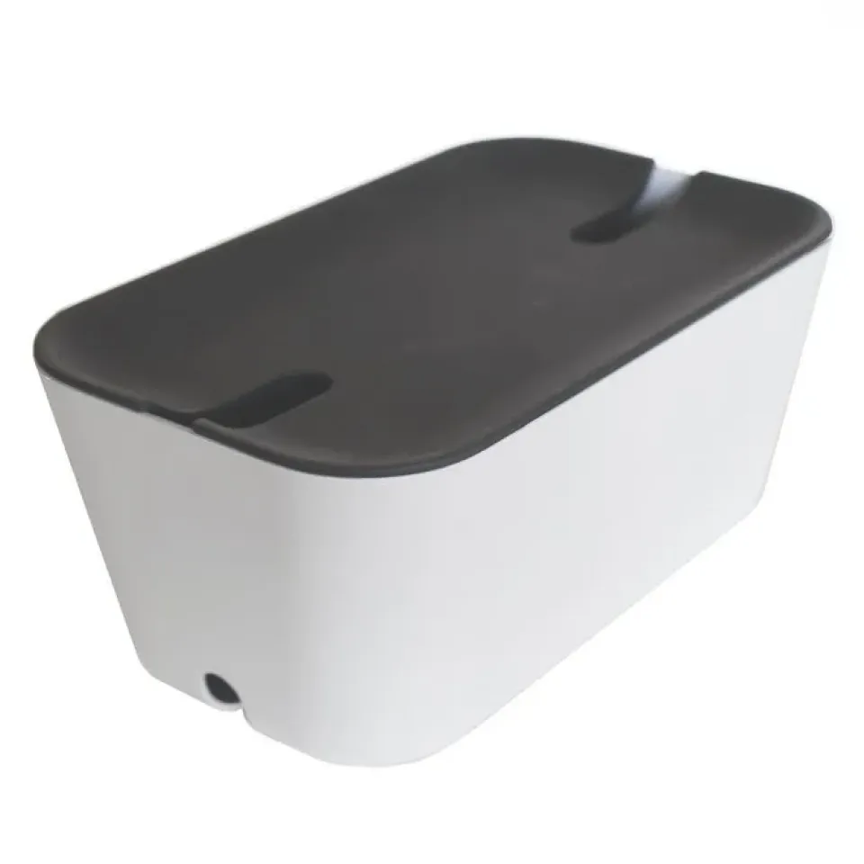 Hot Bosign Cable organiser M, grey lid GreyWhite