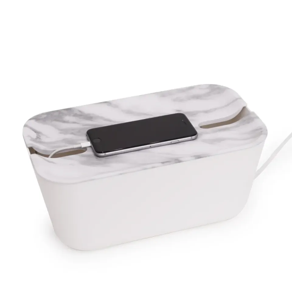 Other Lighting Accessories^Bosign Cable organiser M, marble print GreyWhite