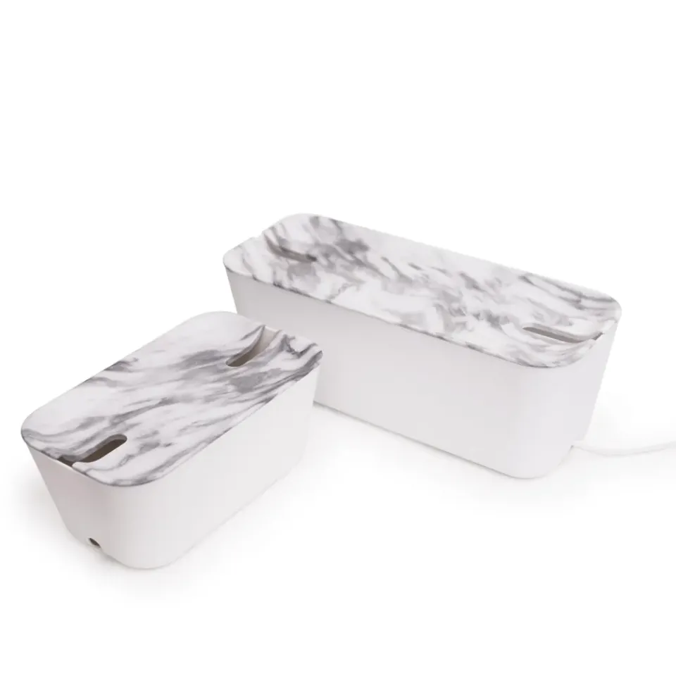 Other Lighting Accessories^Bosign Cable organiser M, marble print GreyWhite