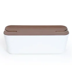 Other Lighting Accessories^Bosign Cable Organiser XL, Dark wooden details BrownWhite