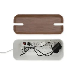 Other Lighting Accessories^Bosign Cable Organiser XL, Dark wooden details BrownWhite