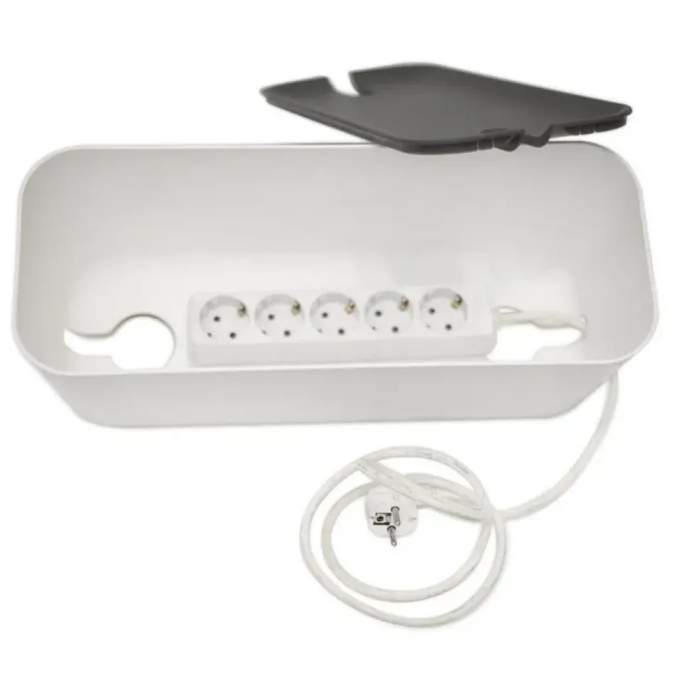 Bosign Cable Organiser XL, grey lid GreyWhite