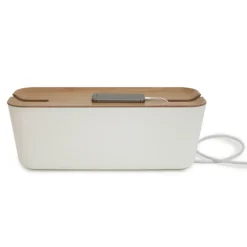 Best Bosign Cable Organiser XL, wood print BrownWhite