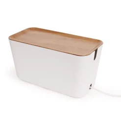 Other Lighting Accessories^Bosign Cable Organiser XXL cabel tidy, Wood-white BeigeWhite