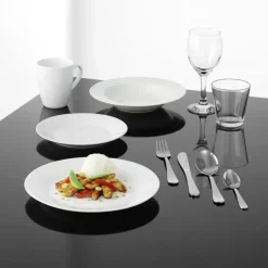 Table Settings & Starter Sets^Aida Café serviette set 40 pieces, 40 pieces White