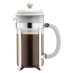 Hot Bodum Caffettiera coffee press , 8 cups White