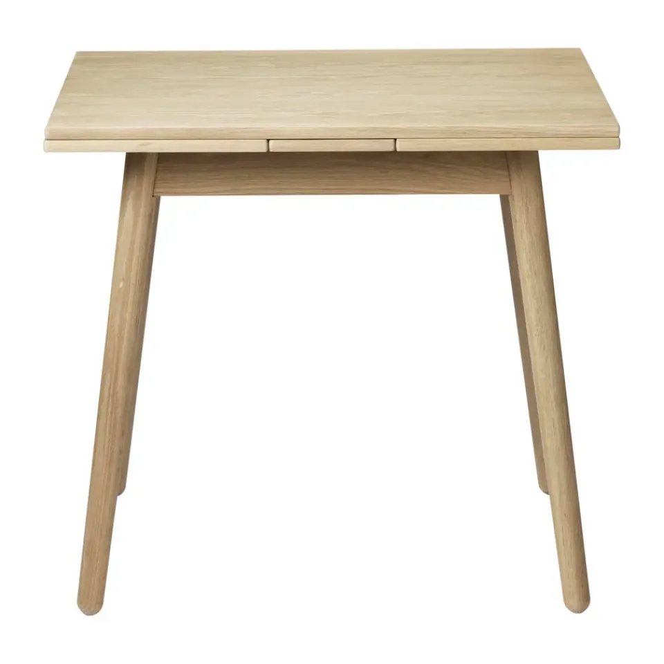 Best FDB Møbler C35AH dining table dutch extract 82x82 cm, Oak nature-oak nature lacquered Brown