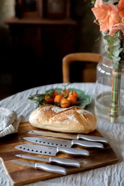 Online Dorre Calgary knife set 5 pieces, Stainless steel Silver-coloured