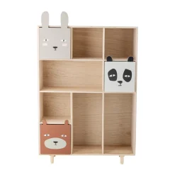 Bloomingville Calle bookshelf 89.5x107 cm 3 drawers, Nature BeigeMulti