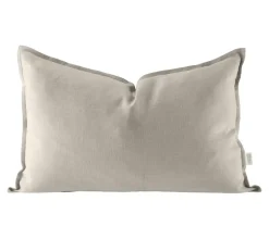 Hot Scandi Living Calm pillow case linen 40x60 cm, Greige Beige