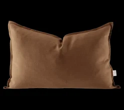 Hot Scandi Living Calm pillow case linen 40x60 cm, Almond Brown