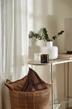 Online Scandi Living Calm pillow case linen 40x60 cm, Chocolate Brown