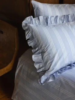 Duvet Covers^Mille Notti Camicia duvet cover, Light , 220x220 cm. Blue