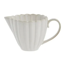 Clearance Lene Bjerre Camille milk jug, Off White