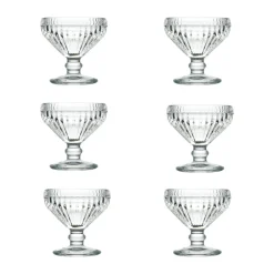 Dessert Bowls^La Rochère Canarie dessert bowl 13 cl 6-pack, Clear Transparent