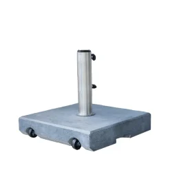 Clearance Cane-line Parasol base with wheels 50 kg, Granite Grey