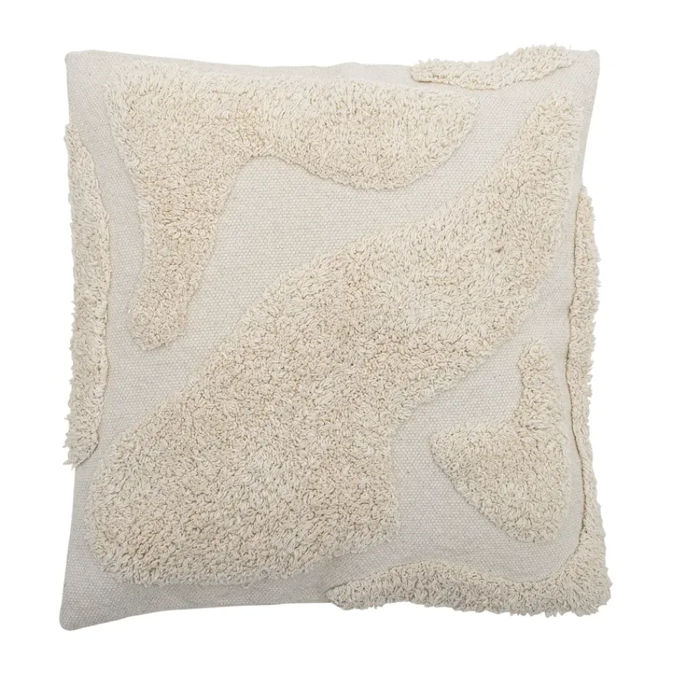 Cushions^Bloomingville Canelli cushion 50x50 cm, Nature White