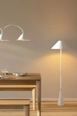 Floor Lamps^Globen Lighting Cannes floor lamp 140 cm, White