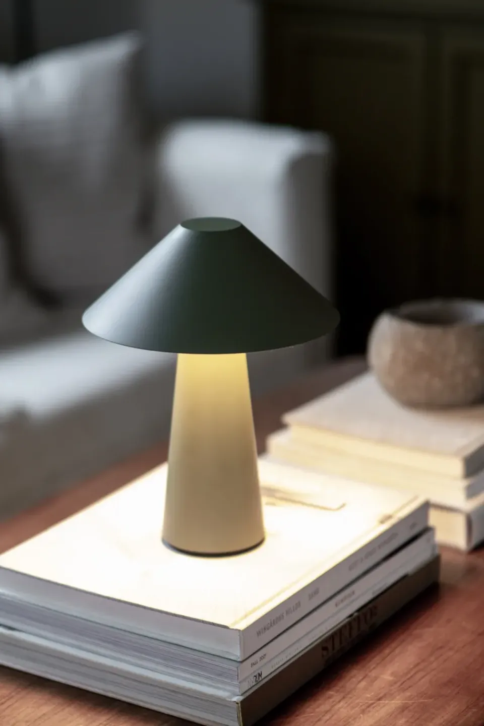 Portable Lighting|Desk & Table Lamps^Globen Lighting Cannes portable table lamp, Green