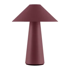 Outlet Globen Lighting Cannes portable table lamp, Burgundy Red