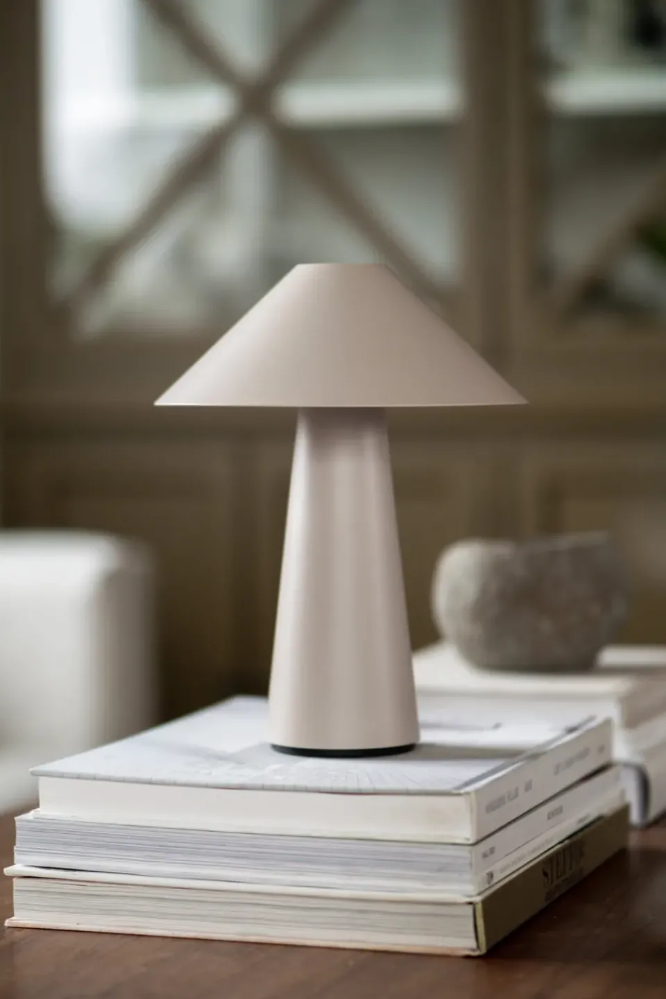 Online Globen Lighting Cannes portable table lamp, Mud Beige