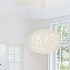 Best Umage Cannonball ceiling cup with cord, White