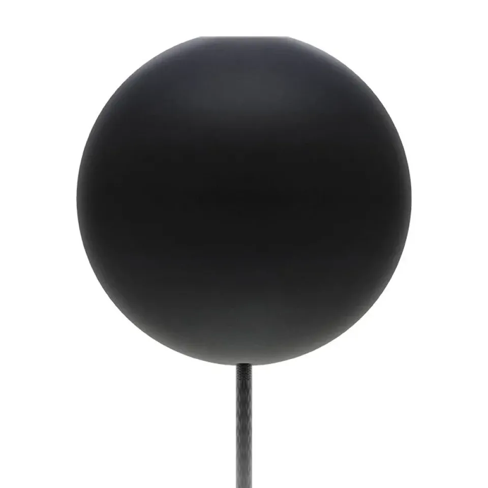 Lamp Hooks & Suspensions^Umage Cannonball ceiling cup with cord, Black