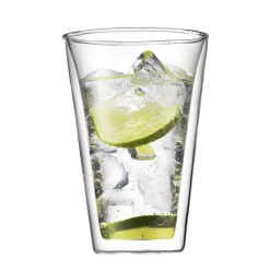 Drinking Glasses & Tumblers^Bodum Canteen double wall glass 2-pack, 0.4 l Transparent