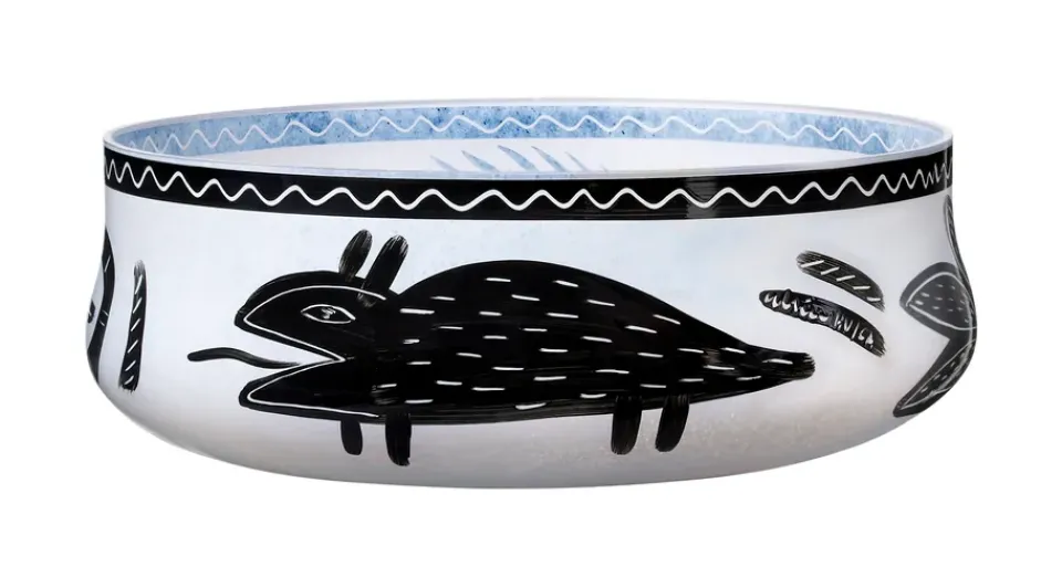 Decorative Bowls|Fruit Bowls^Kosta Boda Caramba plate, White