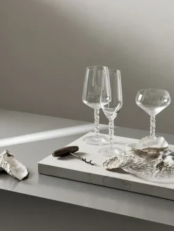 Clearance Orrefors Carat cocktail glass 2-pack, Clear Transparent