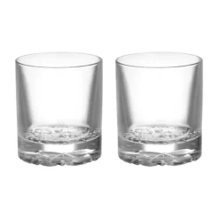 New Orrefors Carat old fashioned glass 21 cl 2-pack, Clear Transparent