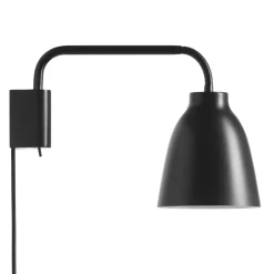 Reading Lamps|Bedside Lamps^Fritz Hansen Caravaggio Read wall lamp, Black