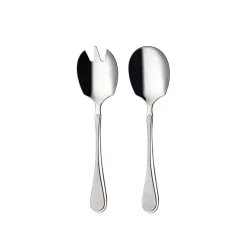Salad Servers^Hardanger Bestikk Carina sallad set 2 pieces, 2 pieces Silver-coloured
