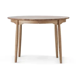 Dining Tables^Stolab Carl dining table Ø115. divided, Oak - natural oil Brown